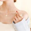 Rose gold butterfly necklace Necklaces 11