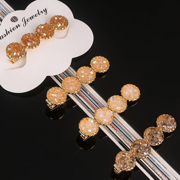 Rhinestone alloy word clip Other 4