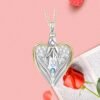 Gold Sliver Crystal Rhinestone Heart-shaped Design Angel Wings Sweater Chain Pendants Necklaces For Women Angle Girl Gift Necklaces 12 Gold Sliver Crystal Rhinestone Heart-shaped Design Angel Wings Sweater Chain Pendants Necklaces For Women Angle Girl Gift Necklaces 12