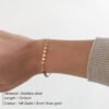 Titanium steel gold plated round chain bracelet Bracelets 13 Titanium steel gold plated round chain bracelet Bracelets 13