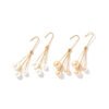 Women’s asymmetric pearl earrings Earrings 9