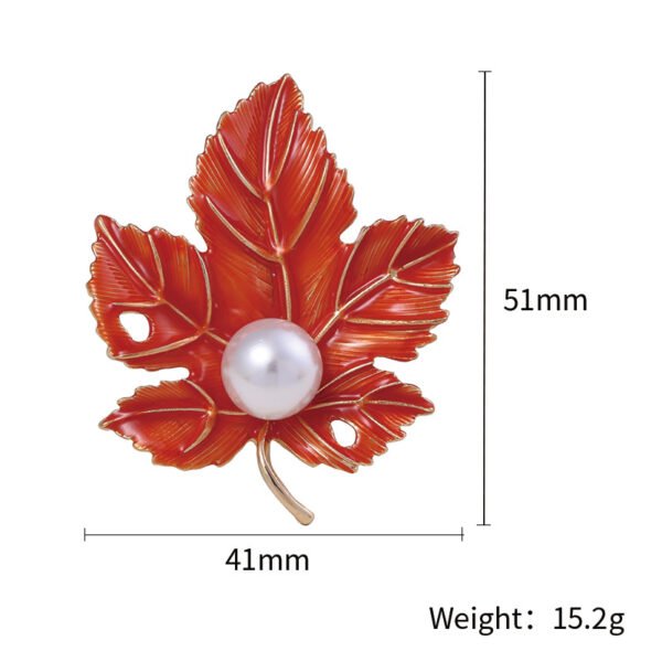 Maple Leaf Brooch Accessories 5