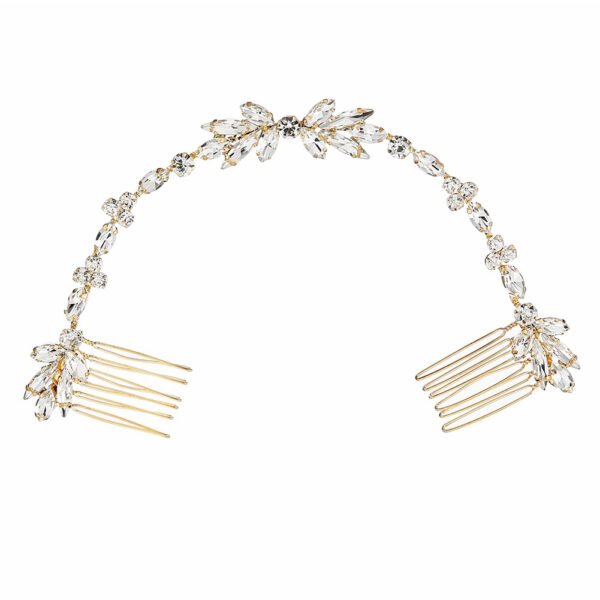 Crystal soft chain hair comb Other 4