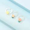 Sweet Wind Soft Clay Ring 3-piece Set Cute Gir Rings 14 Sweet Wind Soft Clay Ring 3-piece Set Cute Gir Rings 14