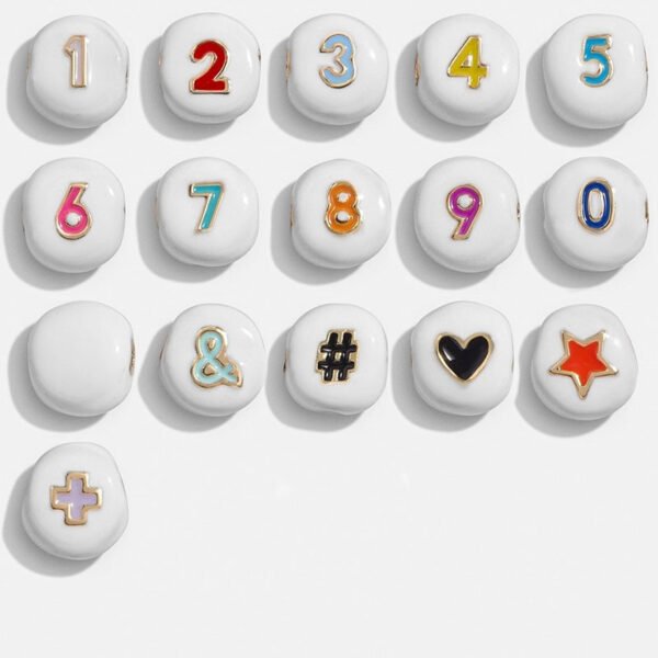 Fashion simple dice bracelet letter bracelet Bracelets 6