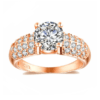 Platinum rose gold trend ring Rings 20