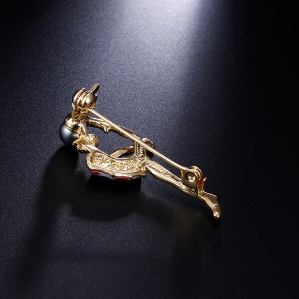 Rhythmic Gymnastics Pearl Brooch Accessories 5