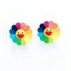 Summer Fresh Ins Girl Heart Super Fairy Colorful Sun Flower Earrings Earrings 9