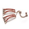 Suitable For Apple Watch Strap Female Rose Gold Stainless Steel watches 14