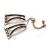 Suitable For Apple Watch Strap Female Rose Gold Stainless Steel watches 13