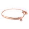 Letter Bracelet Rose Gold Plated Bracelet Sister Chain with Jewelry Bracelets 8