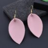 New Style Earrings European And American Simple First Layer Cowhide Earrings Simple Earrings 19