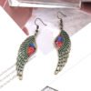 Popular Hollow Alloy Angel Wings Earrings Women Earrings 9