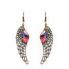 Popular Hollow Alloy Angel Wings Earrings Women Earrings 10
