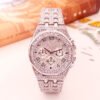 Tyrant Gold Men’s Watch Personality Waterproof Steel Belt Diamond Rhinestone Watch watches 12