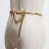 Metal Pendant Belt Women’s Fine Decorative Waist Chain Accessories 12