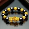 Vietnam Sand Gold Brave Bracelet Men And Women Obsidian Jewelry Bracelets 15 Vietnam Sand Gold Brave Bracelet Men And Women Obsidian Jewelry Bracelets 15