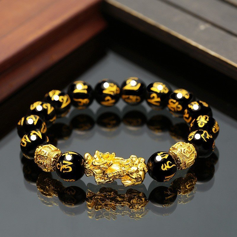 Vietnam Sand Gold Brave Bracelet Men And Women Obsidian Jewelry Bracelets 3 Vietnam Sand Gold Brave Bracelet Men And Women Obsidian Jewelry Bracelets 3