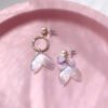 Mermaid Tears Diamond Earrings Show Face Thin Temperament Earrings Women Earrings 10