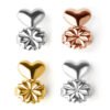 Stud Earrings Aid Heart Ear Stud Earrings Buckle Levelers Earrings 9
