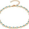 Evil Eye Choker Necklace Dainty Or Gold Necklaces 12