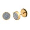 Cycolinks Stainless Steel Carbon Fiber Stud Earrings Earrings 9 Cycolinks Stainless Steel Carbon Fiber Stud Earrings Earrings 9