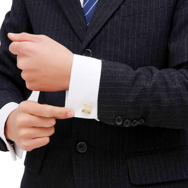 New High-Quality French Cuff Cuff Nails Suit Shirt Gold Cufflinks Accessories 7