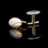 Electroplating Two-tone Men’s Cufflinks Gold Brushed Cufflinks Necklaces 10 Electroplating Two-tone Men’s Cufflinks Gold Brushed Cufflinks Necklaces 10