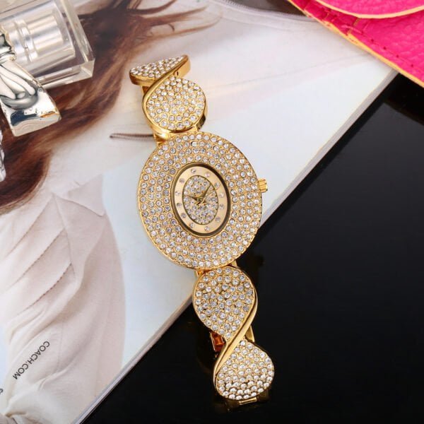 Women’s Diamond Bracelet Gold High-End Bracelets 6