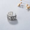Women’s Wide Face Elephant Vintage Ring Rings 12 Women’s Wide Face Elephant Vintage Ring Rings 12