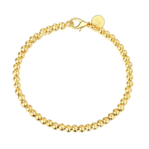 Silver Plated And Gold Plated Classic Ladies Jewellery Bracelet Bracelets 6