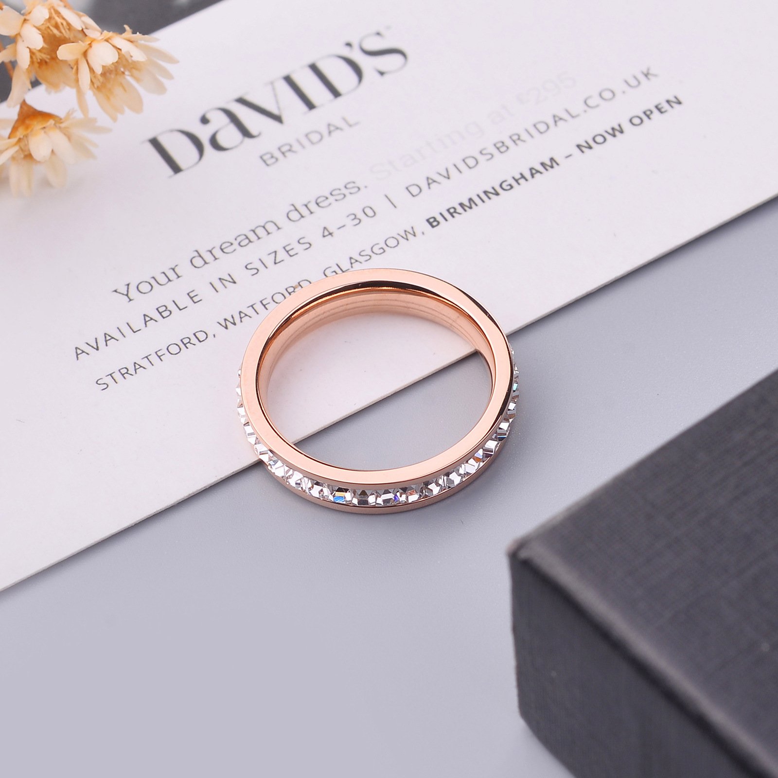 Titanium steel ring female Japanese and Korean version personality plated 18 rose gold ring does not fade fashion jewelry wholesale Rings 6 Titanium steel ring female Japanese and Korean version personality plated 18 rose gold ring does not fade fashion jewelry wholesale Rings 6