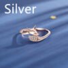 Lovely rose gold fox ring Rings 16