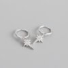 S925 Sterling Silver INS Light Luxury Eight-pointed Star Diamond Earrings Earrings 12 S925 Sterling Silver INS Light Luxury Eight-pointed Star Diamond Earrings Earrings 12