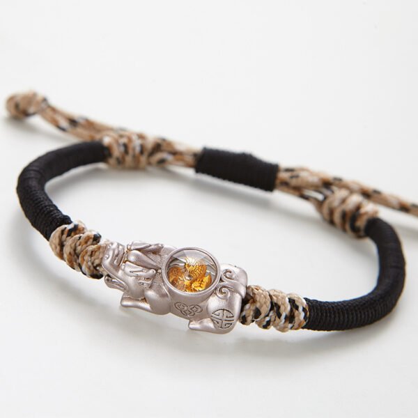 Braided Pure Copper Gold-plated Silver Brave Bracelet Bracelets 4