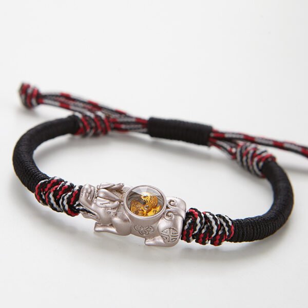 Braided Pure Copper Gold-plated Silver Brave Bracelet Bracelets 5