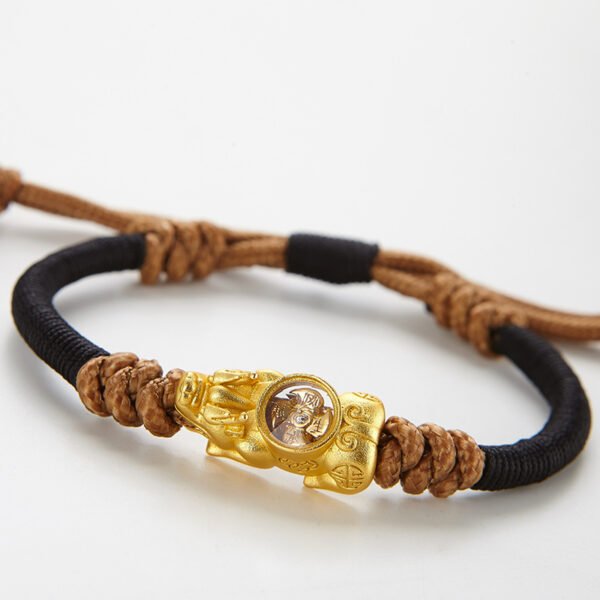 Braided Pure Copper Gold-plated Silver Brave Bracelet Bracelets 8