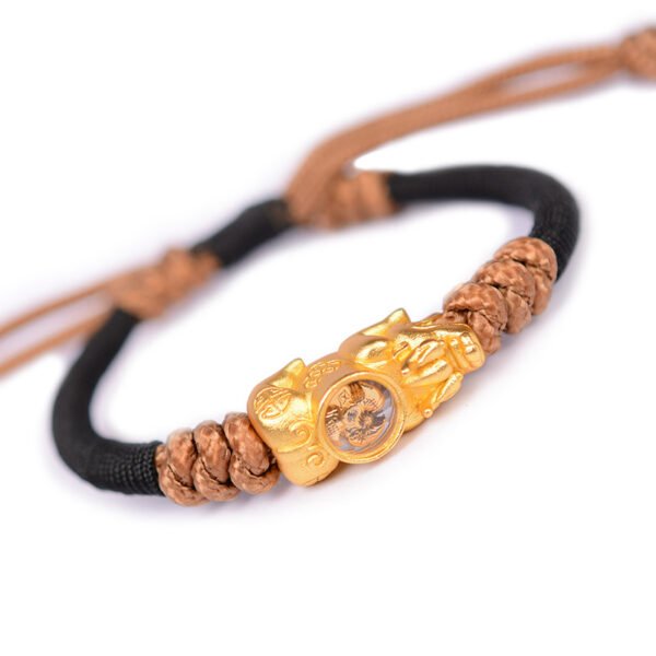 Braided Pure Copper Gold-plated Silver Brave Bracelet Bracelets 10