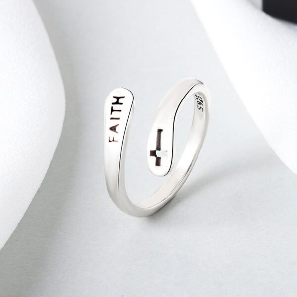 Women’s Copper Faith Ring Rings 7