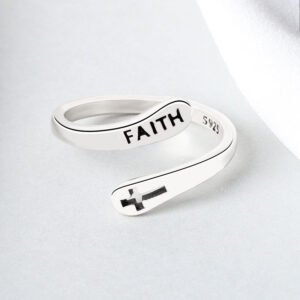 Women’s Copper Faith Ring Rings