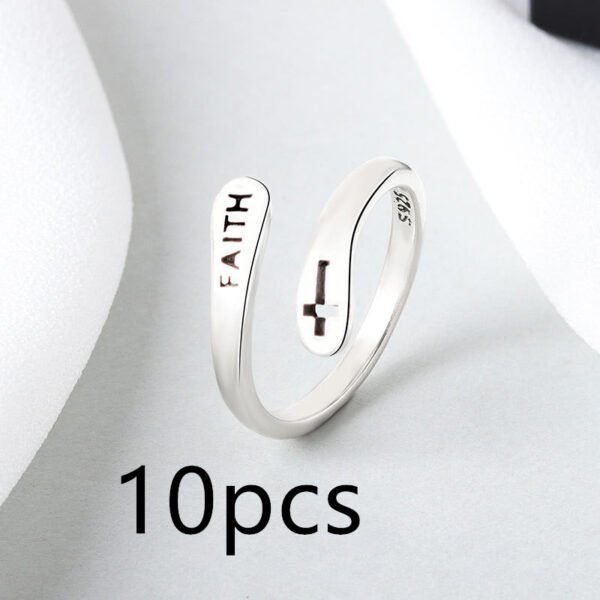 Women’s Copper Faith Ring Rings 9