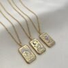 Tarot Power La Luna Gold Necklace Necklaces 16