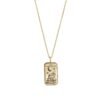 Tarot Power La Luna Gold Necklace Necklaces 14