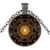 Sacred Sri Lanka Yantra Time Gem Pendant Necklace Necklaces 12
