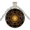 Sacred Sri Lanka Yantra Time Gem Pendant Necklace Necklaces 14