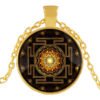 Sacred Sri Lanka Yantra Time Gem Pendant Necklace Necklaces 15