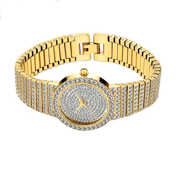 Women’S Watch Gold Korean Version Star Diamond Waterproof Quartz Watch watches 5