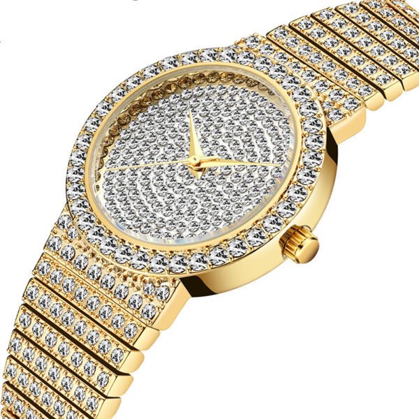 Women’S Watch Gold Korean Version Star Diamond Waterproof Quartz Watch watches 4