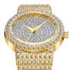 Women’S Watch Gold Korean Version Star Diamond Waterproof Quartz Watch watches 11