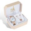 Watch Set Three-piece Rose Gold Watch watches 12 Watch Set Three-piece Rose Gold Watch watches 12